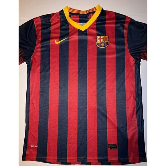 Nike Other - Nike FC Barcelona Jersey Authentic# 052992245 2009-2010 FIFA World Cup Winners